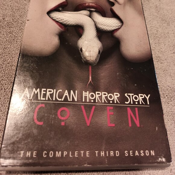 AMERICAN HORROR STORY COVEN THE COMPLETE THIRD SEASON 4 DVD SET - Picture 1 of 6